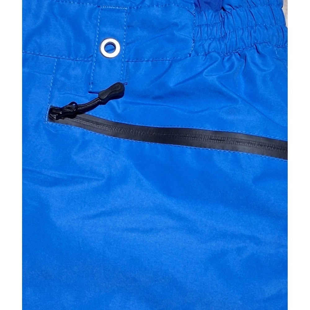 Free Soldier Mens Blue Insulated Ski‎ Bibs Snowboard Overalls Large Inseam 32 - Picture 5 of 16